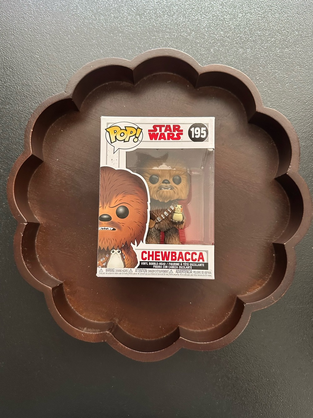 Funko Pop! Star Wars Chewbacca Vinyl Figure Box #195